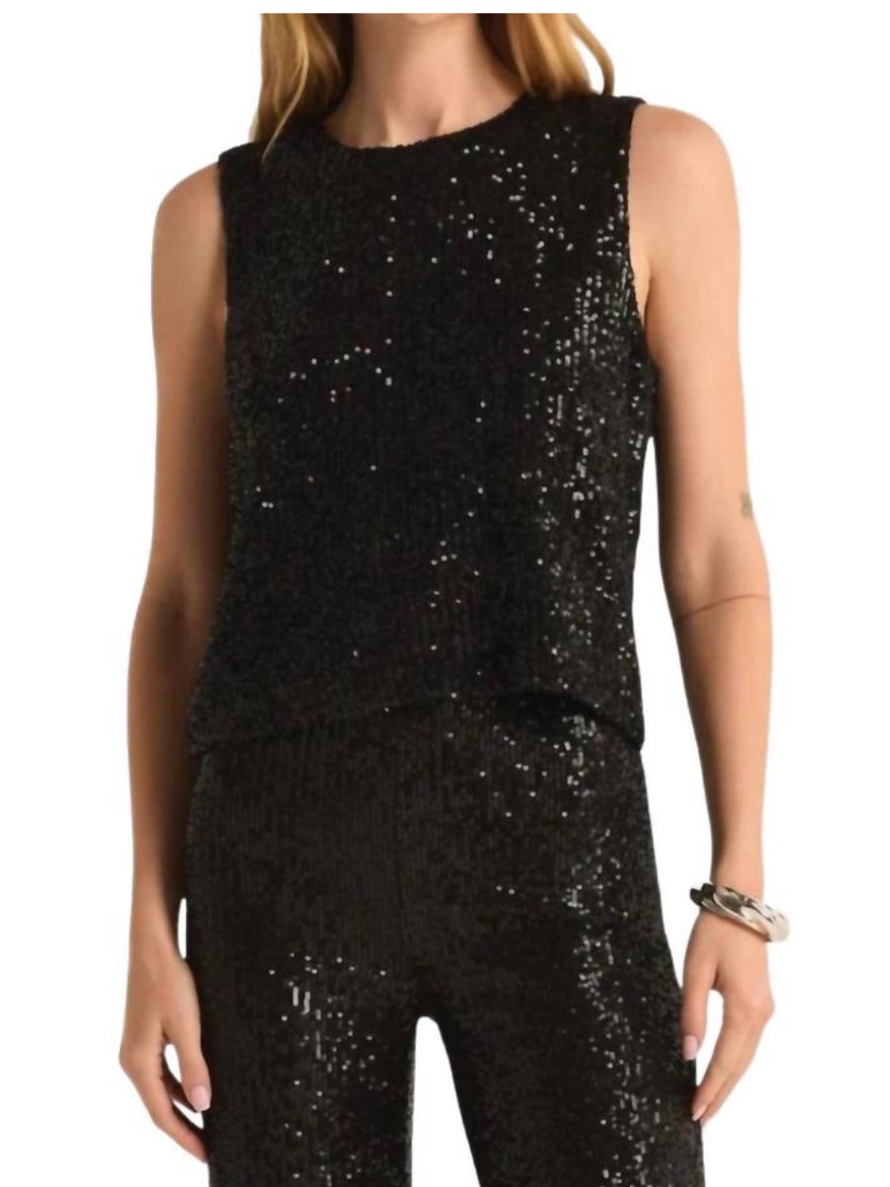 Z Supply Sloane Sequin Top, SMALL
